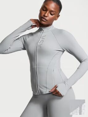 VSX Sport Elevate Full-Zip Jacket Gray XS | NWOT - Sterling Silver